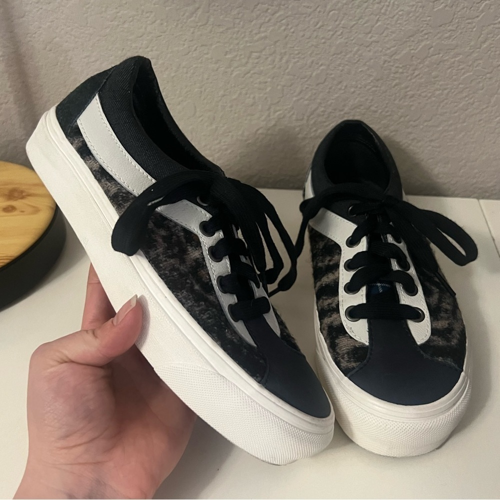 Vans | Bold Ni Sneakers‎ in Black/Panther Women’s Sz 7.5